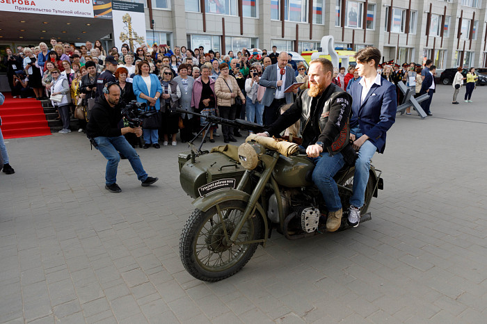 В Туле прошла церемония открытия фестиваля военного кино имени Юрия Озерова