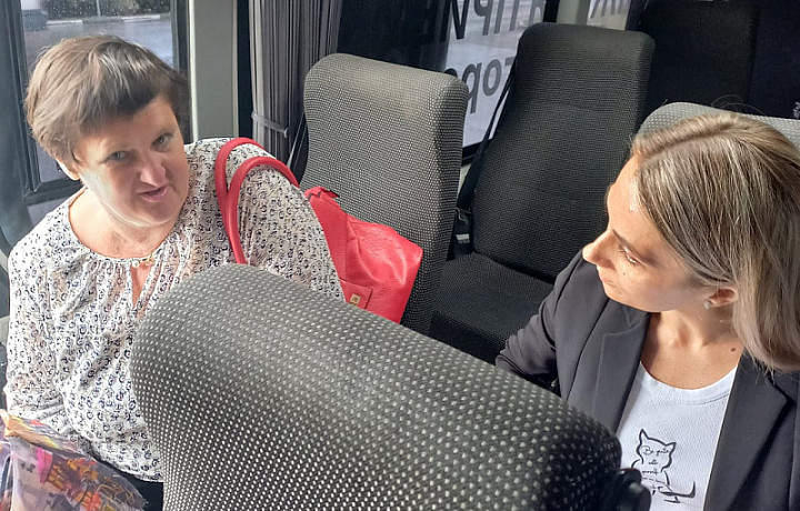 Передвижная приемная посетила Зареченский округ Тулы