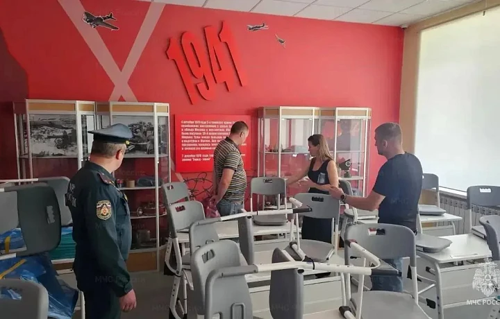 В Центральном округе Тулы проверили пожарную безопасность избирательных участков