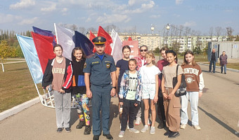 Ефремовские спасатели поучаствовали в акции «10000 шагов к жизни»