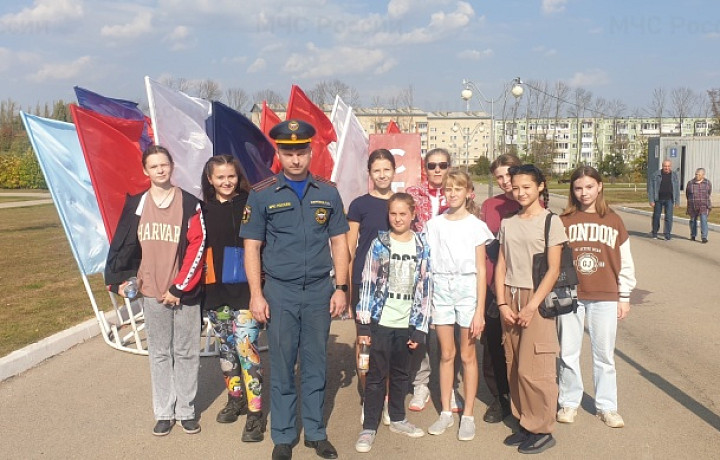 Ефремовские спасатели поучаствовали в акции «10000 шагов к жизни»