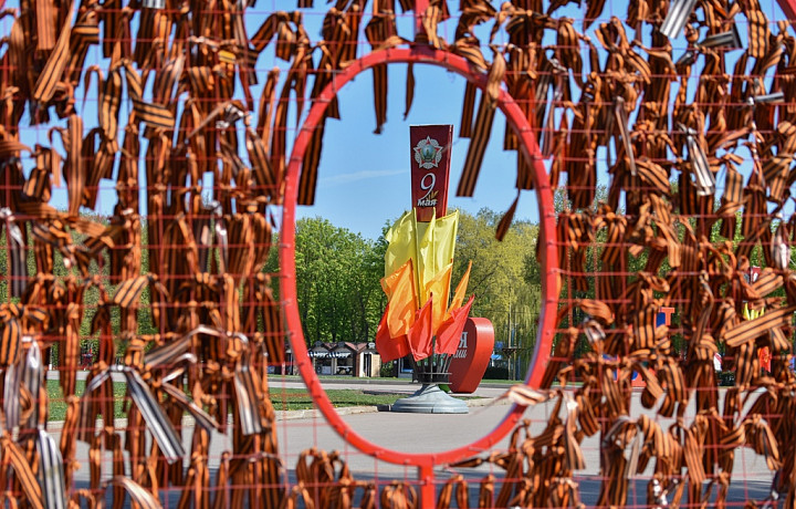 Тулякам объяснили, как правильно носить георгиевскую ленту