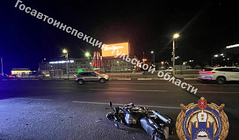 ДТП с мотоциклистом произошло на улице Советской в Туле