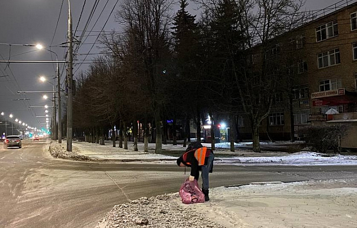 На уборку Тулы 25 ноября вышли 160 рабочих и 90 единиц техники