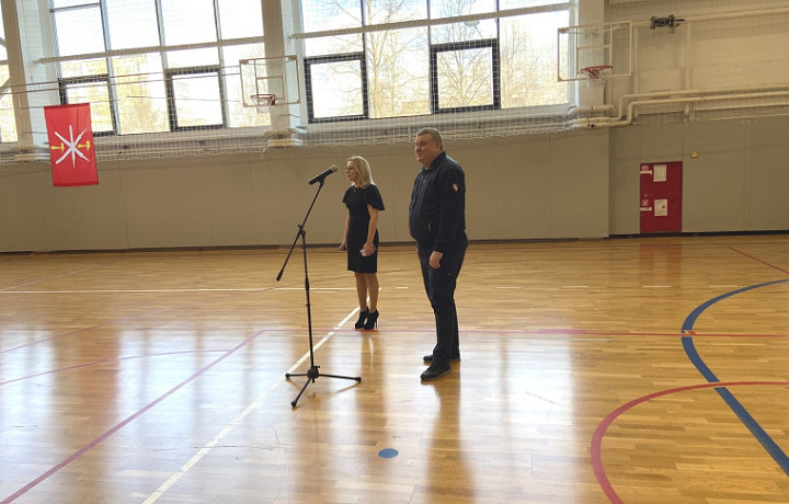 Илья Беспалов обратился к участникам спартакиады госслужащих