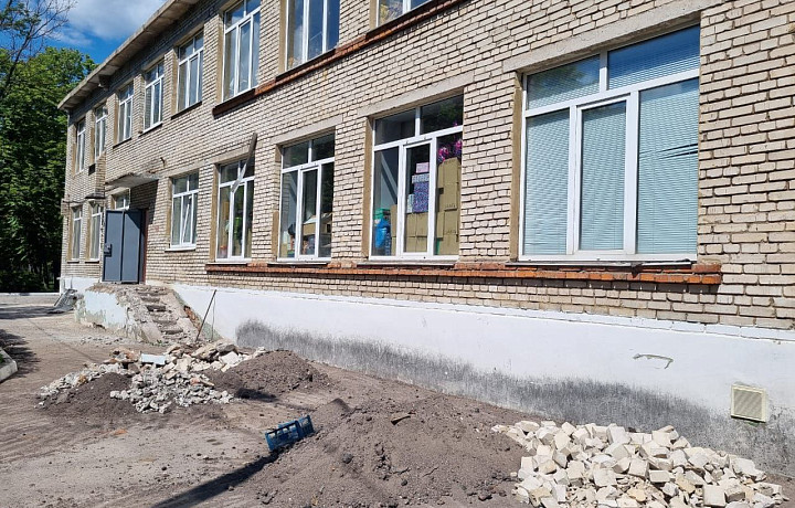 В Туле проходит ремонт одного из поздразделений социально-реабилитационного центра