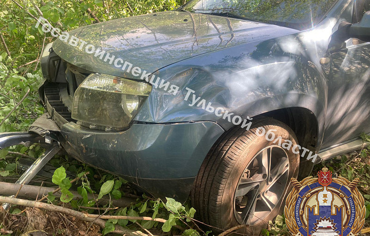 ﻿В Щекинском районе водитель иномарки «пошла» на запрещенный обгон и устроила ДТП