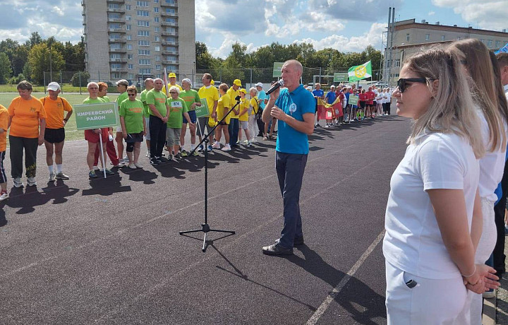 В Тульской области прошел региональный этап Спартакиады пенсионеров России