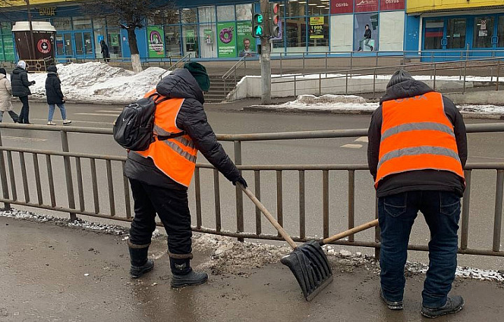 6 февраля на уборку Тулы выйдут 320 рабочих и 100 единиц техники