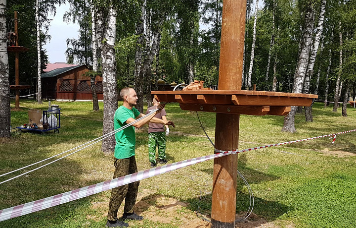 В тульском Пролетарском парке откроется веревочный парк