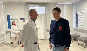 Министр здравоохранения Тульской области проверил работу больниц в праздничные дни