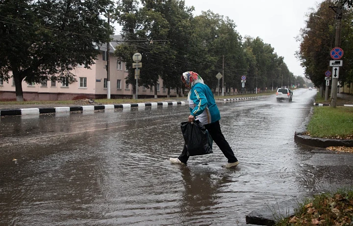В Тульской области выпало 120% от десятидневной нормы осадков за два дня