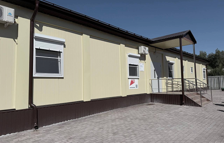 В поселке Ревякино Ясногорского района открылась новая врачебная амбулатория