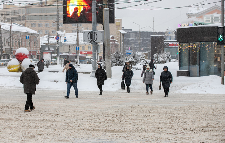 В Тульской области 5 декабря потеплеет до -6 и пройдет небольшой снег