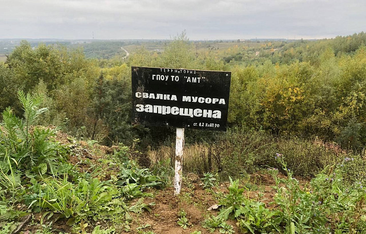 Свалка в поселке Колосово Алексинского района была ликвидирована