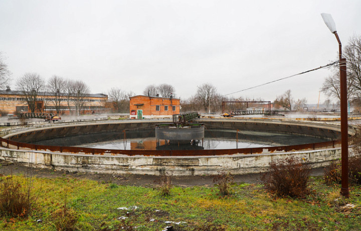 В Туле идёт модернизация очистных сооружений — строят цех механического обезвоживания осадка
