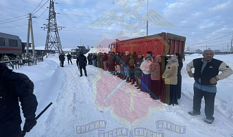 В цыганской части тульского поселка Плеханово прошел комплексный рейд с участием полиции и приставов