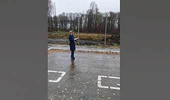 У куркинской больницы после вмешательства прокуратуры на парковке появились места для инвалидов