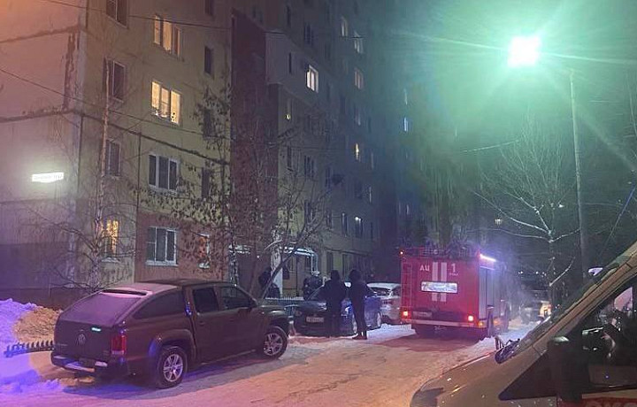 В Туле в доме на Замочной улице случился пожар