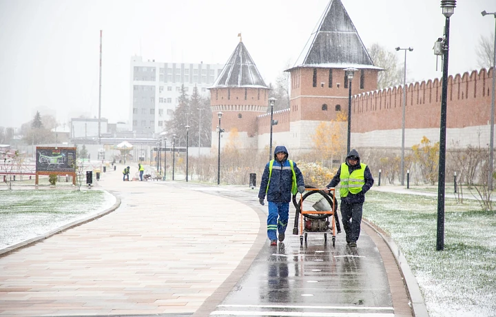 Метеопредупреждение объявлено в Тульской области 12 февраля из-за ледяного дождя