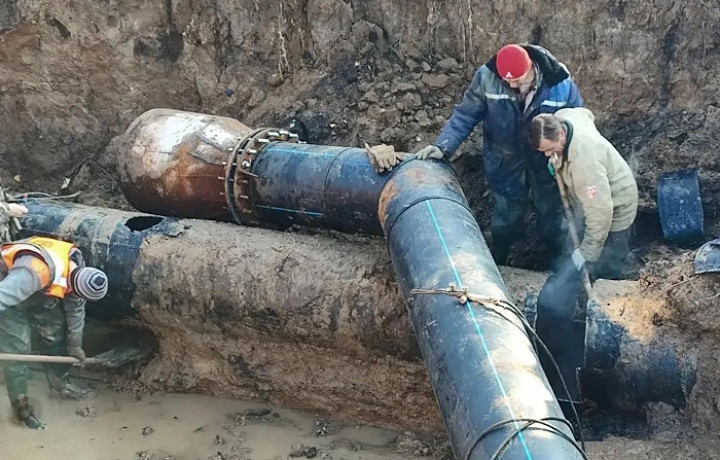 В Новомосковске заменят 120 метров ветхого водовода к зиме