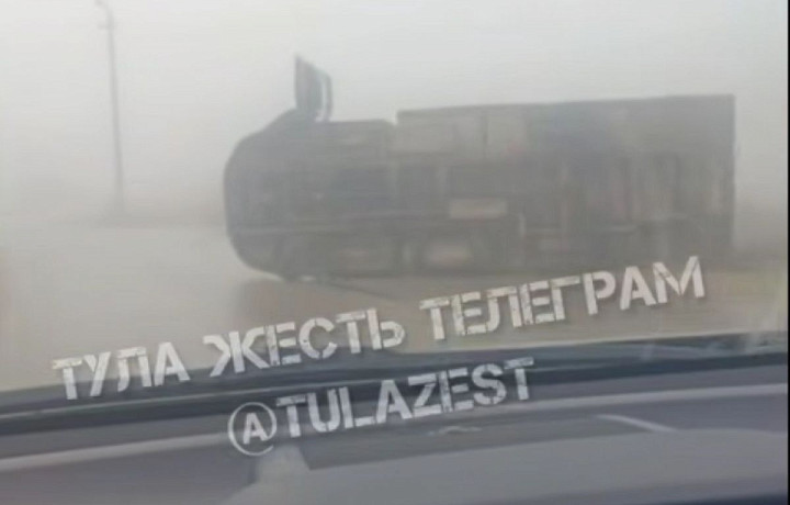 В Тульской области ГАЗель улетела в кювет