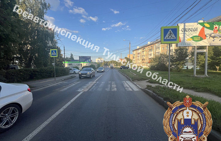 ﻿Водитель Kia устроил ДТП в Новомосковске, сбив пешехода