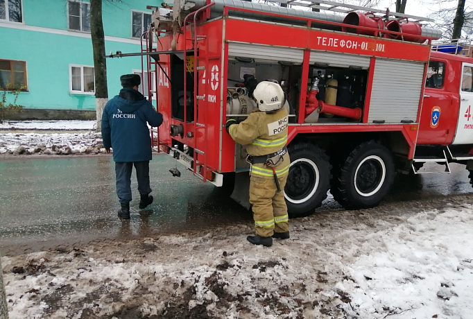 Пожарно-тактические учения прошли в доме культуры Киреевского района