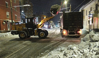 С начала зимы с улиц Тулы вывезено более 252 тысяч кубометров снега