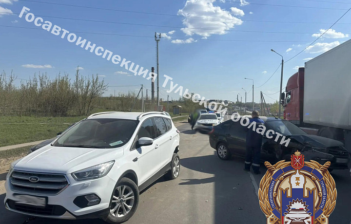 Одиннадцатилетний мальчик пострадал в ДТП на Веневском шоссе в Туле
