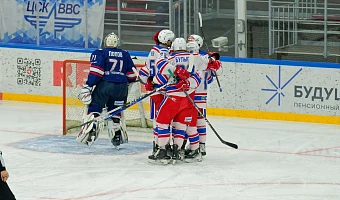 АКМ провёл 300-й матч в ВХЛ и победил ЦСК ВВС