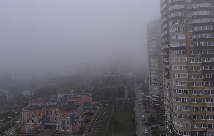 Тулу и область 1 декабря накроет сильный туман