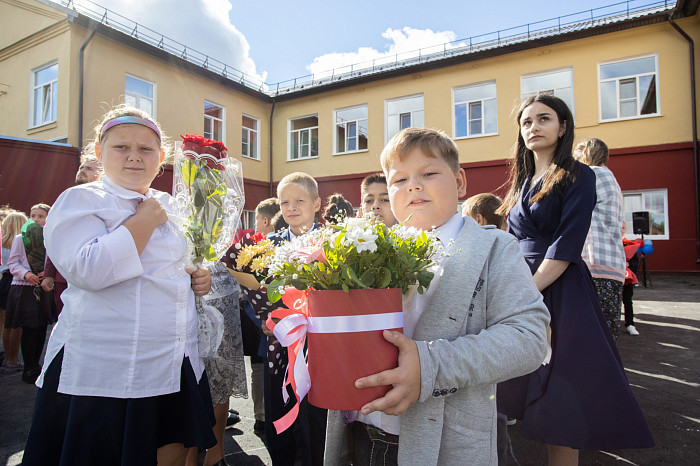 1 сентября в тульских школах состоялись праздничные линейки