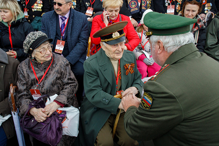 В Туле состоялся военный парад в честь Победы в Великой Отечественной войне