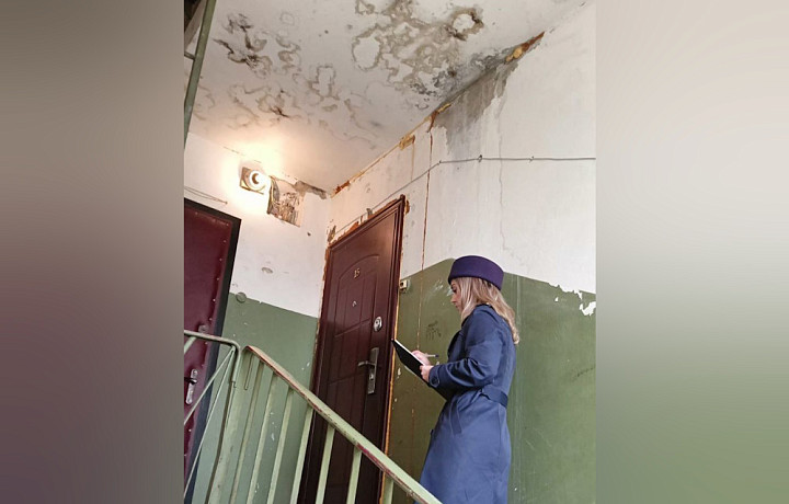 УК допустила протечку крыш шести жилых многоэтажек в тульском Куркино