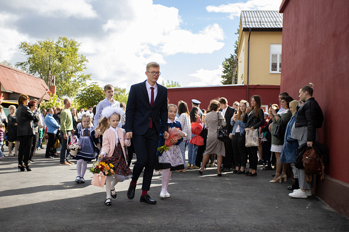 1 сентября в тульских школах состоялись праздничные линейки