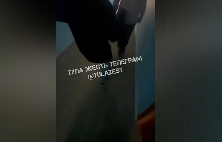 В Туле школьница из Центра образования №27 пнула педагога: инцидент попал на видео