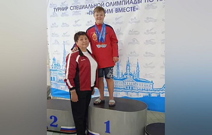 Туляк завоевал пять медалей на специальной Олимпиаде по плаванию «Победим вместе»