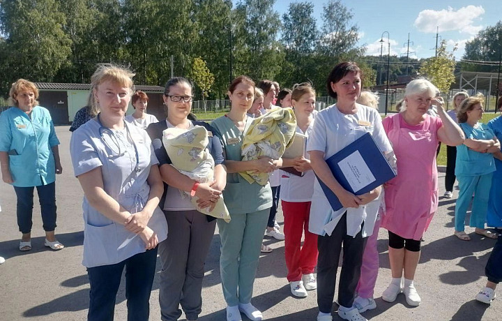 В тульском перинатальном центре прошли спасательные учения