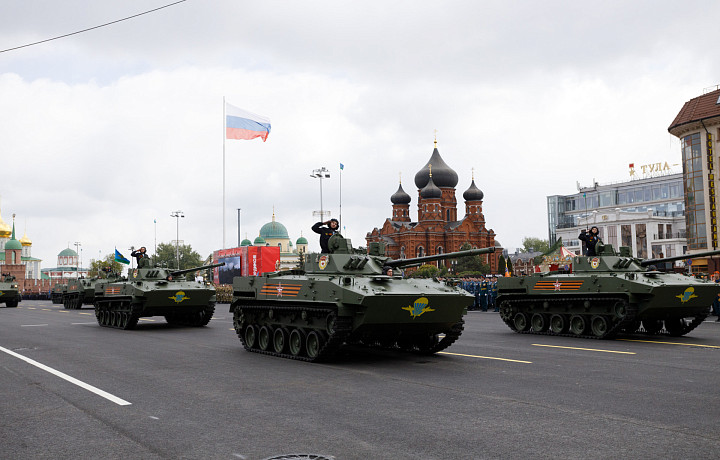 Первая репетиция Парада Победы в Туле состоится 1 апреля