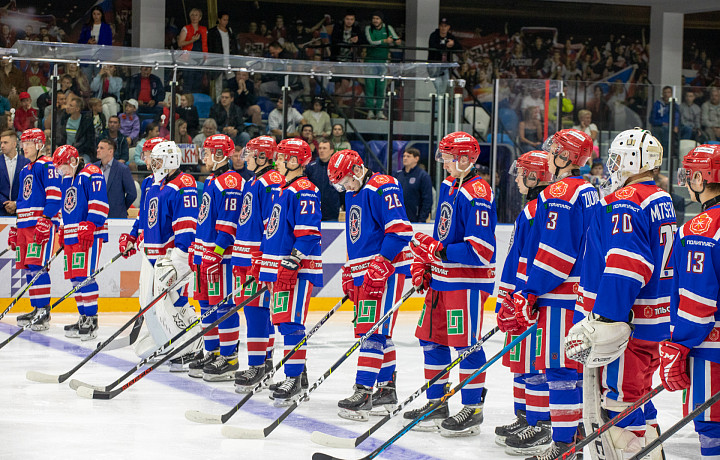 Тульские хоккеисты из АКМ одержали победу над обладателями Кубка Харламова