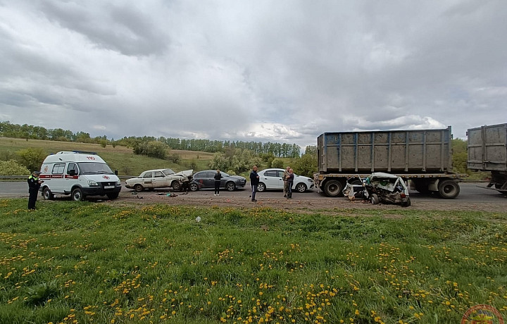 Стали известны подробности массового ДТП с фурой на трассе М-2 в Чернском районе