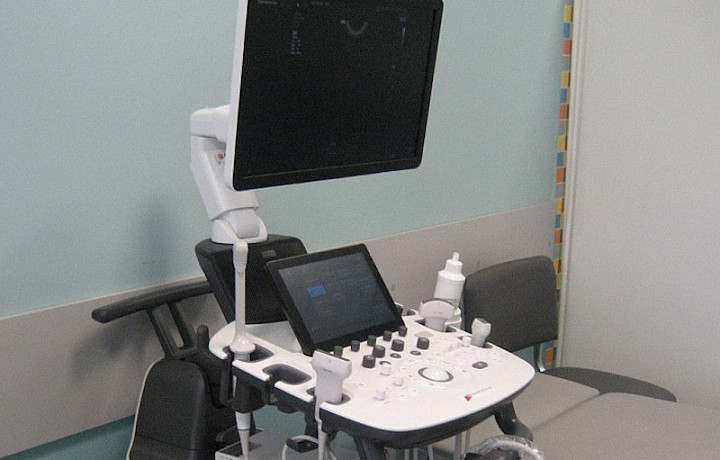 Новое оборудование для УЗИ появилось в детской горбольнице в Туле