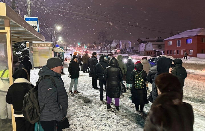 Жители Пролетарского округа Тулы жалуются на проблемы с транспортом