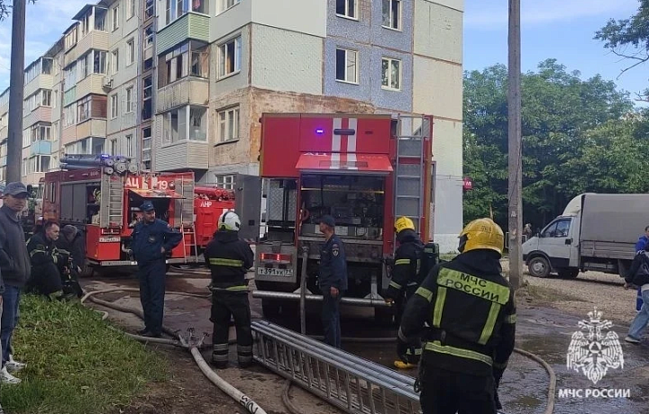 Два пожара потушили тульские спасатели за последние сутки