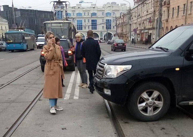 Из-за ДТП на улице Советской в Туле нарушено движение трамваев