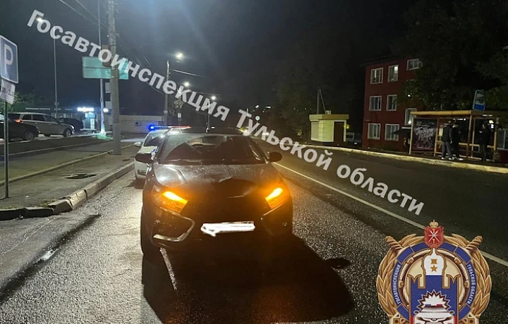 Водитель «Лады Весты» сбил пешехода на Одоевском шоссе в Туле