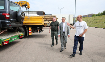 Тульским бойцам в зоне СВО и жителям Горловки передали 80 тонн гуманитарного груза