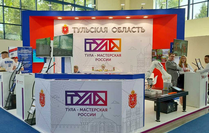Тульская область представлена на выставке в Центральной Азии