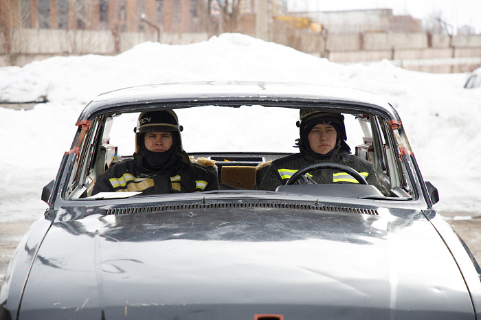 В Туле прошли соревнования среди спасателей по ликвидации последствий ДТП